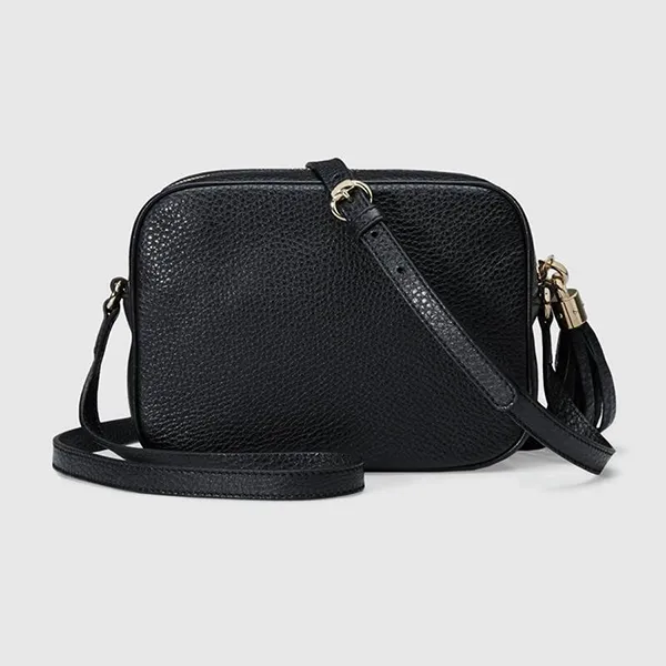 Túi Đeo Chéo Nữ Gucci Soho Small Leather Disco Bag Black 308364-A7M0G-1000 Màu Đen