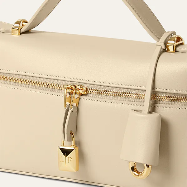 Túi Đeo Chéo Nữ Loro Piana Extra Crossbody Bag L23 Màu Be