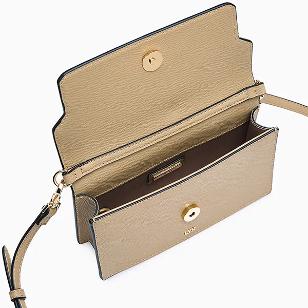 Túi Đeo Chéo Nữ Lyn Andera Wallets On Chain - Taupe L25FWWB013 Màu Taupe