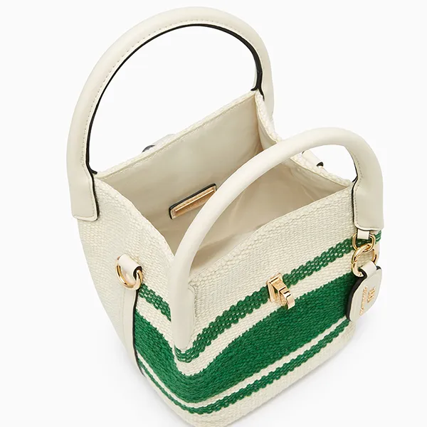 Túi Đeo Chéo Nữ Lyn Brayden S Crossbody Bag - White Variation 2 L25FBWB012 Màu Xanh Trắng