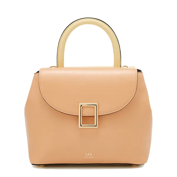 Túi Đeo Chéo Nữ Lyn Devyn Top Handle Handbag - Orange Variation 2 L25FBWB027 Màu Cam