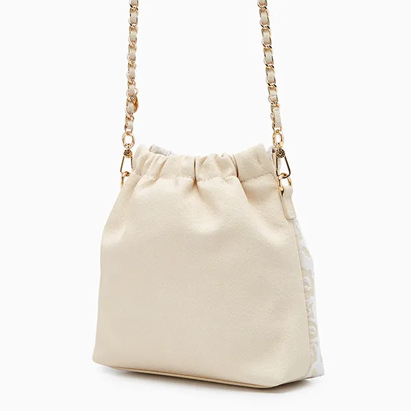 Túi Đeo Chéo Nữ Lyn Fontia Bliss Crossbody Bag - Light Beige LL25FBT632 Màu Trắng Be