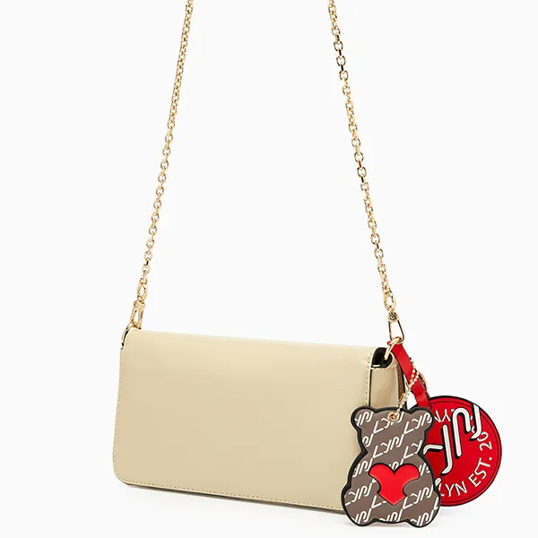 Túi Đeo Chéo Nữ Lyn Glenny Wallet On Chain - Beige L25FWWC011 Màu Be