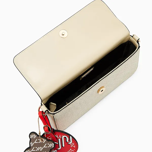 Túi Đeo Chéo Nữ Lyn Glenny Wallet On Chain - Beige L25FWWC011 Màu Be