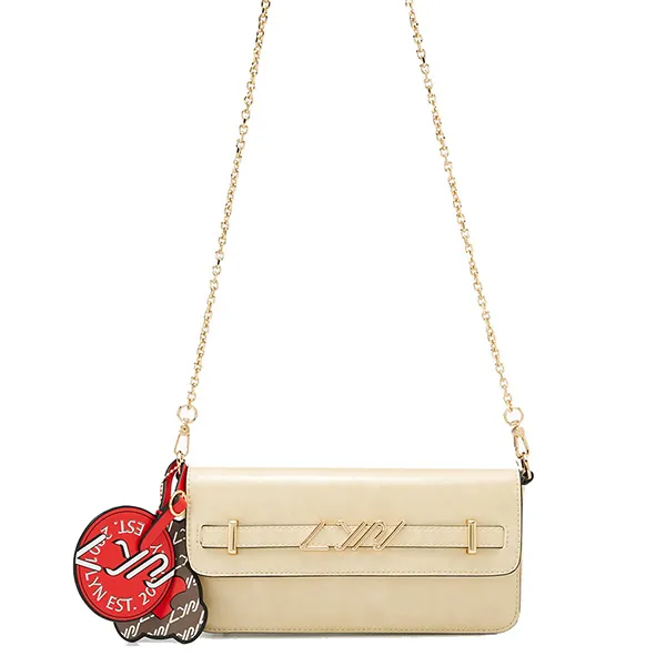 Túi Đeo Chéo Nữ Lyn Glenny Wallet On Chain - Beige L25FWWC011 Màu Be