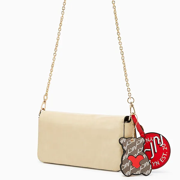 Túi Đeo Chéo Nữ Lyn Glenny Wallet On Chain - Light Beige L25FWWC011 Màu Be Nhạt