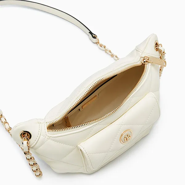 Túi Đeo Chéo Nữ Lyn Jaylen Crossbody Bag - Ivory LL25FBF011 Màu Trắng Kem