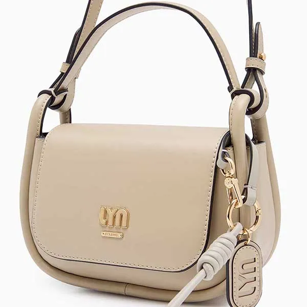 Túi Đeo Chéo Nữ Lyn Kayla S Crossbody Bag - Beige LL25FBF038 Màu Be