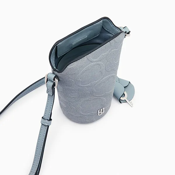 Túi Đeo Chéo Nữ Lyn Lucinda Mobile Pouch Wallet - Blue Variation 2 LL25FWT618 Màu Xanh Blue