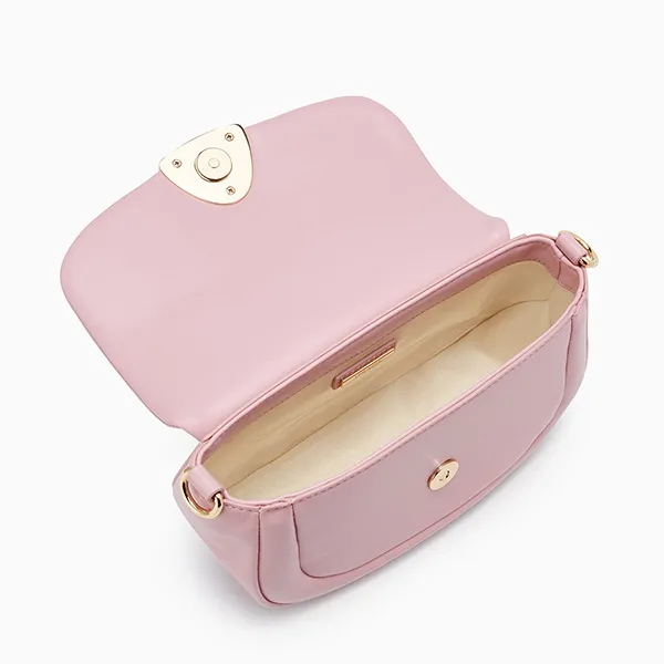 Túi Đeo Chéo Nữ Lyn Matric S Crossbody Bag - Pink LL25FBS002 Màu Hồng