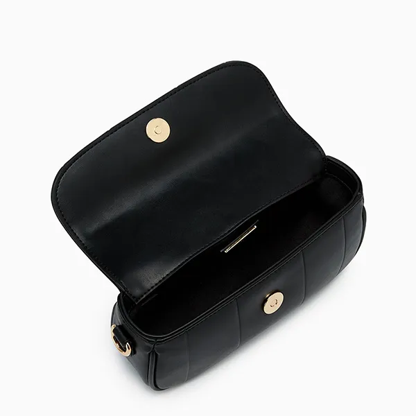 Túi Đeo Chéo Nữ Lyn Molly Crossbody Bag - Black LL25FBF013 Màu Đen
