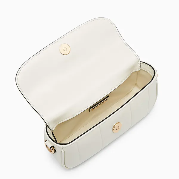 Túi Đeo Chéo Nữ Lyn Molly Crossbody Bag - Off-White LL25FBF013 Màu Trắng