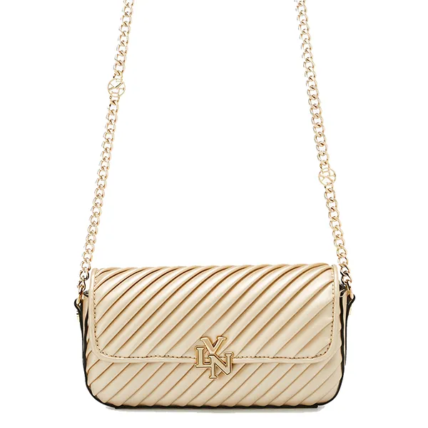Túi Đeo Chéo Nữ Lyn Pleat Rexha Phone Holder Wallet On Chain - Gold L25FWWB001 Màu Vàng Gold