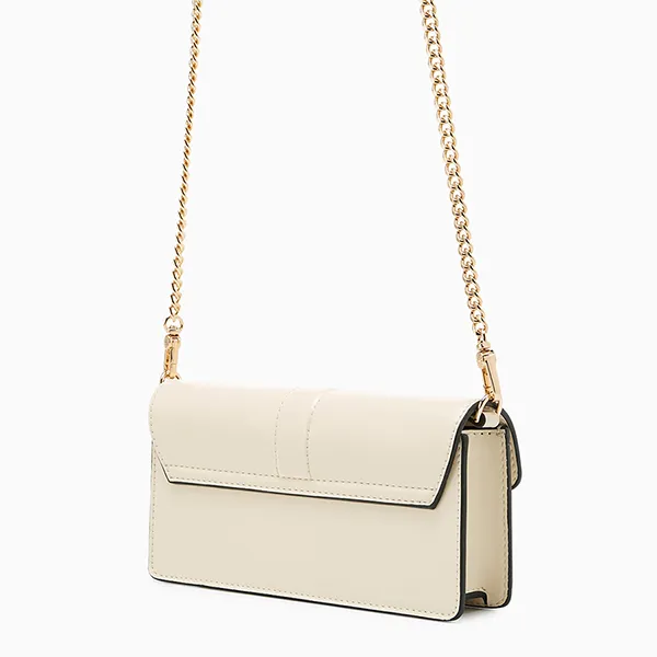 Túi Đeo Chéo Nữ Lyn Rillo Wallets On Chain - Ivory LL25FWF019 Màu Trắng Kem