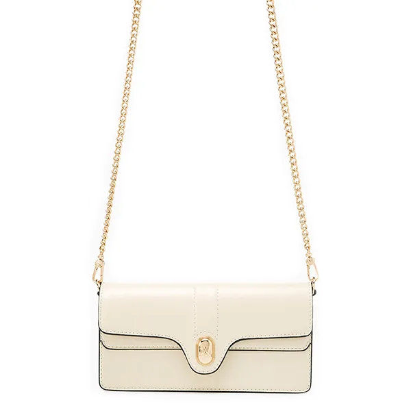 Túi Đeo Chéo Nữ Lyn Rillo Wallets On Chain - Ivory LL25FWF019 Màu Trắng Kem