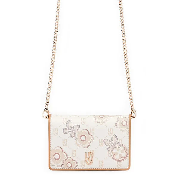 Túi Đeo Chéo Nữ Lyn Sanna Bifold Wallet - Light Beige LL25FWT610 Màu Be Nhạt