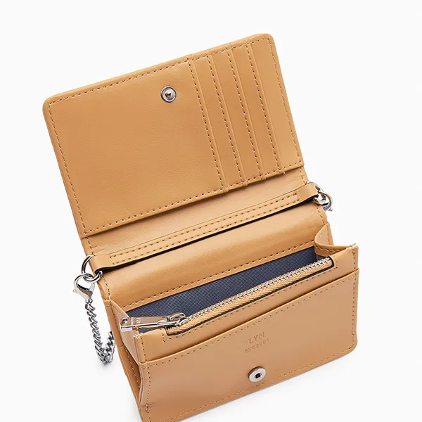 Túi Đeo Chéo Nữ Lyn Sanna Bifold Wallet - Light Blue LL25FWT610 Màu Xanh Blue