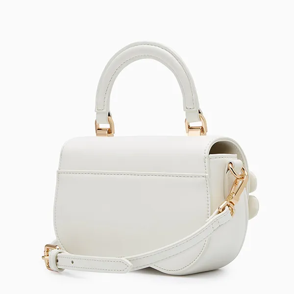 Túi Đeo Chéo Nữ Lyn Sanna Crossbody Bag - Ivory LL25FBT609 Màu Trắng Kem
