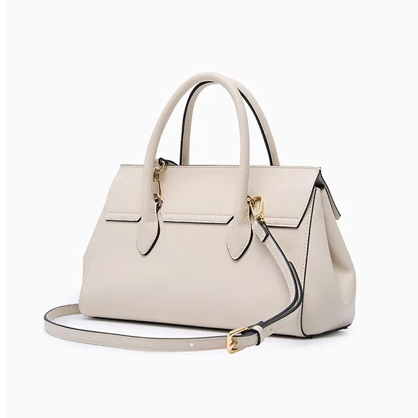 Túi Đeo Chéo Nữ Lyn Sydney Infinite Top Handle M Handbag - Ivory L25FBWA073 Màu Trắng Kem