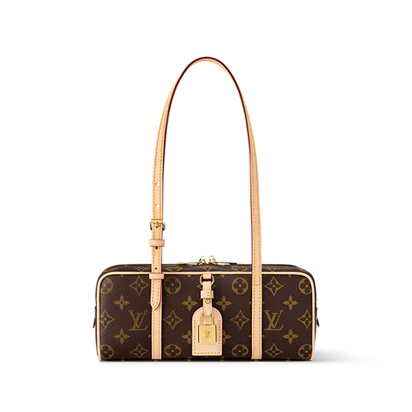 Túi Đeo Vai Nữ Louis Vuitton LV Hang On M47031 Màu Nâu