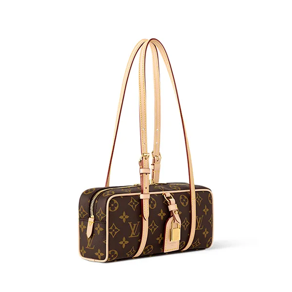 Túi Đeo Vai Nữ Louis Vuitton LV Hang On M47031 Màu Nâu