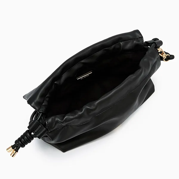 Túi Đeo Vai Nữ Lyn Abigo Shoulder Bag Black LL25FBT640 Màu Đen
