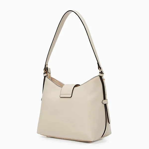 Túi Đeo Vai Nữ Lyn Adria M Shoulder Bag Light Beige LL25FBT627 Màu Be Nhạt