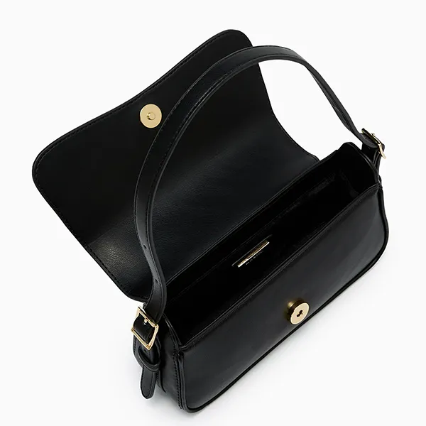 Túi Đeo Vai Nữ Lyn Dakota Shoulder Bag Black LL25FBT622 Màu Đen