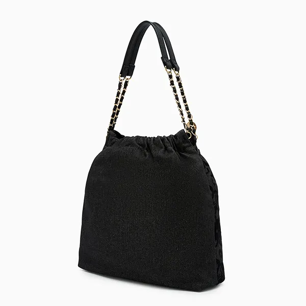 Túi Đeo Vai Nữ Lyn Fontia Bliss Shoulder Bag Black LL25FBT633 Màu Đen