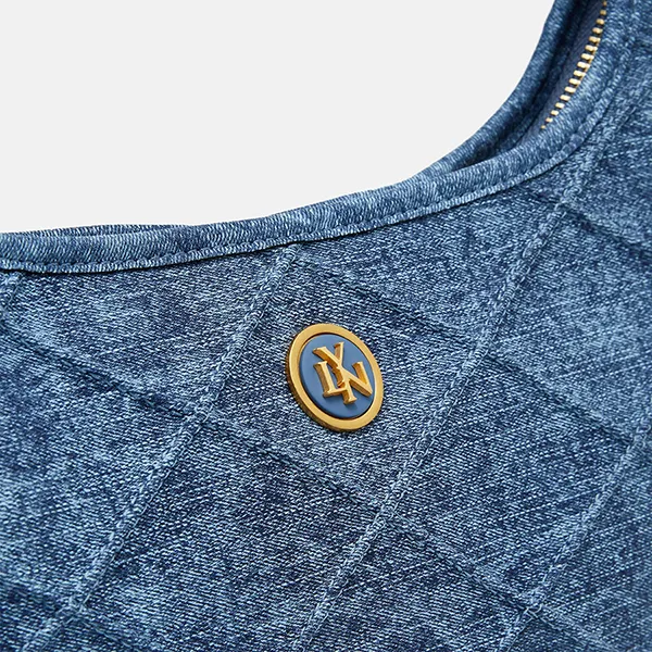 Túi Đeo Vai Nữ Lyn Jaylen M Shoulder Bag LL25FBF009 Màu Xanh Denim