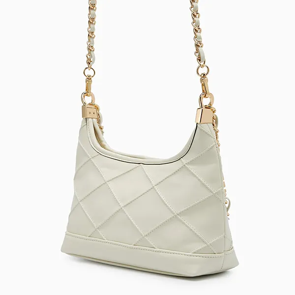Túi Đeo Vai Nữ Lyn Jaylen S Shoulder Bag Ivory LL25FBF010 Màu Trắng
