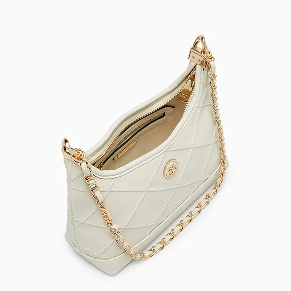 Túi Đeo Vai Nữ Lyn Jaylen S Shoulder Bag Ivory LL25FBF010 Màu Trắng