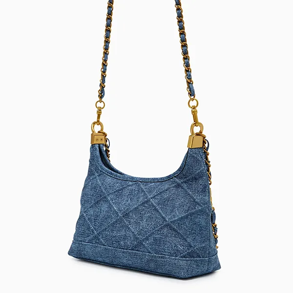Túi Đeo Vai Nữ Lyn Jaylen S Shoulder Bag LL25FBF010 Màu Xanh Denim
