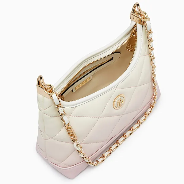 Túi Đeo Vai Nữ Lyn Jaylen S Shoulder Bag Printed White LL25FBF010 Màu Trắng