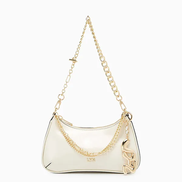 Túi Đeo Vai Nữ Lyn La Benia Shoulder Bag Ivory L25FBWA027 Màu Trắng