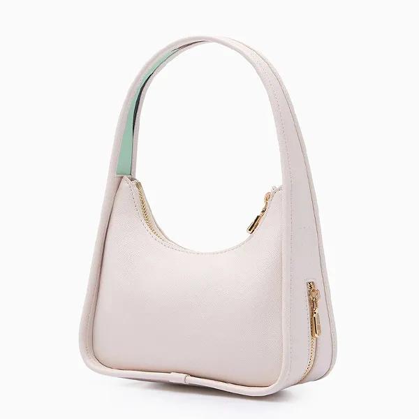 Túi Đeo Vai Nữ Lyn Maddie S Shoulder Bag Ivory LL25FBM602 Màu Hồng Nhạt