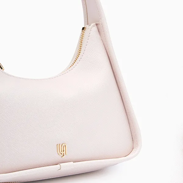 Túi Đeo Vai Nữ Lyn Maddie S Shoulder Bag Ivory LL25FBM602 Màu Hồng Nhạt