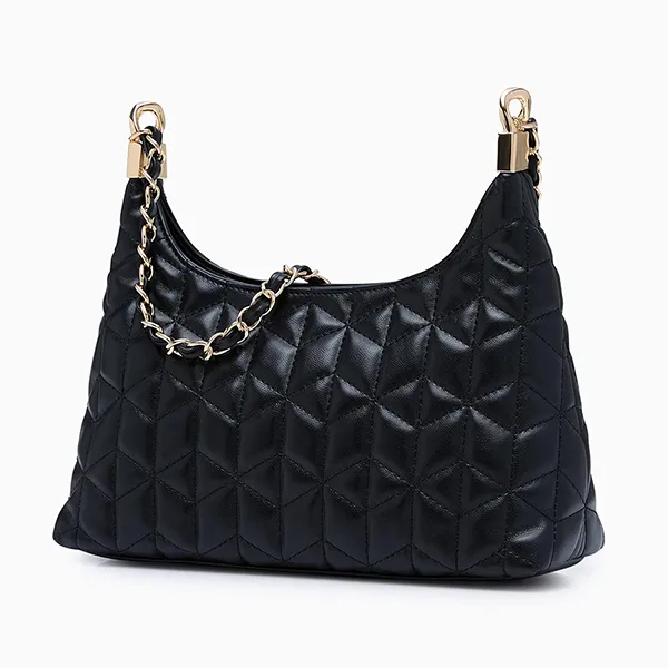 Túi Đeo Vai Nữ Lyn Madison Infinite Shoulder Bag Black L25FBWA066 Màu Đen