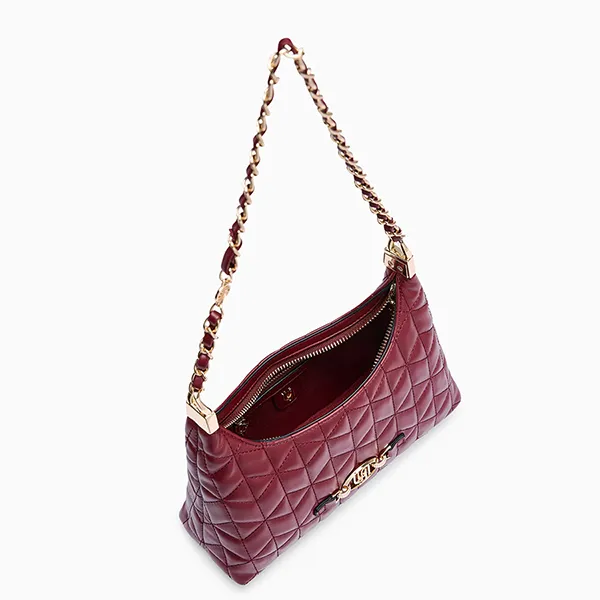 Túi Đeo Vai Nữ Lyn Madison Infinite Shoulder Bag Dark Red L25FBWA066 Màu Đỏ