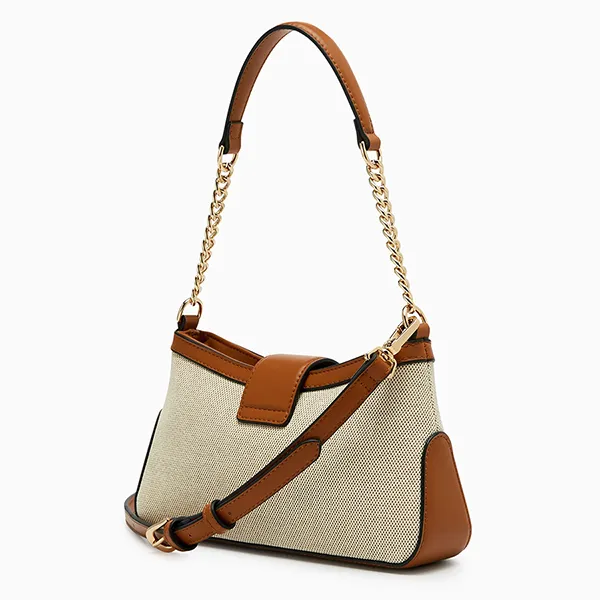 Túi Đeo Vai Nữ Lyn Malik S Shoulder Bag Beige LL25FBF043 Màu Be