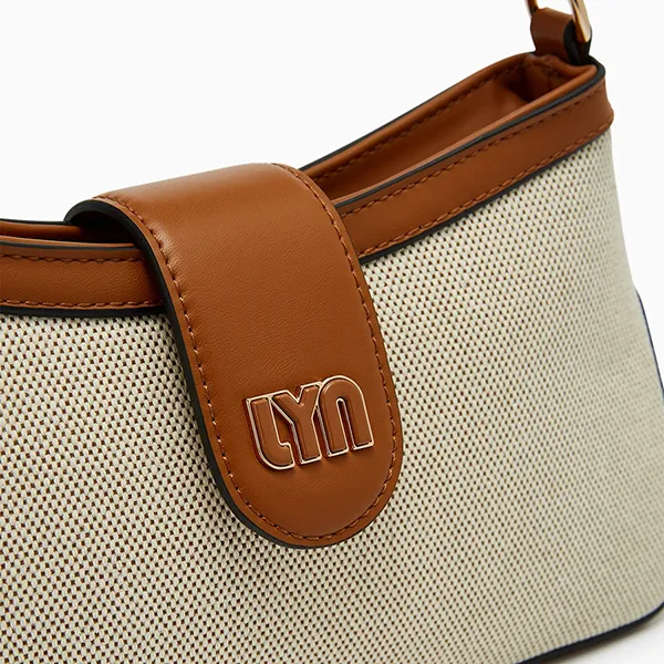Túi Đeo Vai Nữ Lyn Malik S Shoulder Bag Beige LL25FBF043 Màu Be