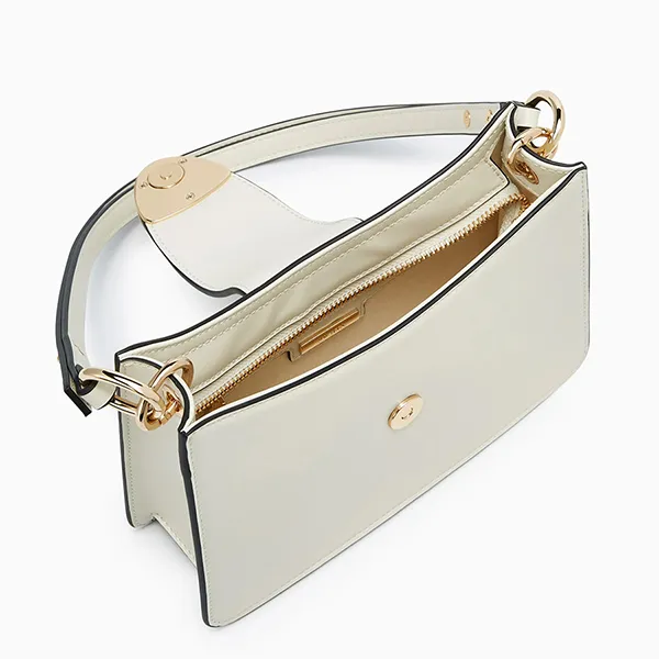 Túi Đeo Vai Nữ Lyn Matric S Shoulder Bag Off-White LL25FBS003 Màu Trắng