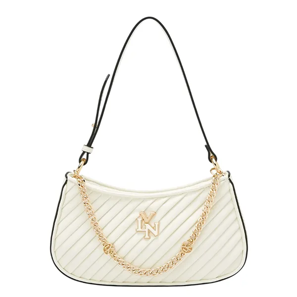 Túi Đeo Vai Nữ Lyn Pleat Brighton Shoulder Bag Ivory L25FBWB010 Màu Trắng