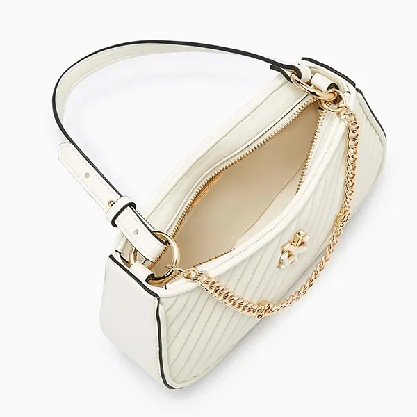 Túi Đeo Vai Nữ Lyn Pleat Brighton Shoulder Bag Ivory L25FBWB010 Màu Trắng