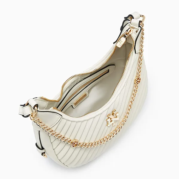 Túi Đeo Vai Nữ Lyn Pleat Rexha M Shoulder Bag Off-White L25FBWA054 Màu Trắng