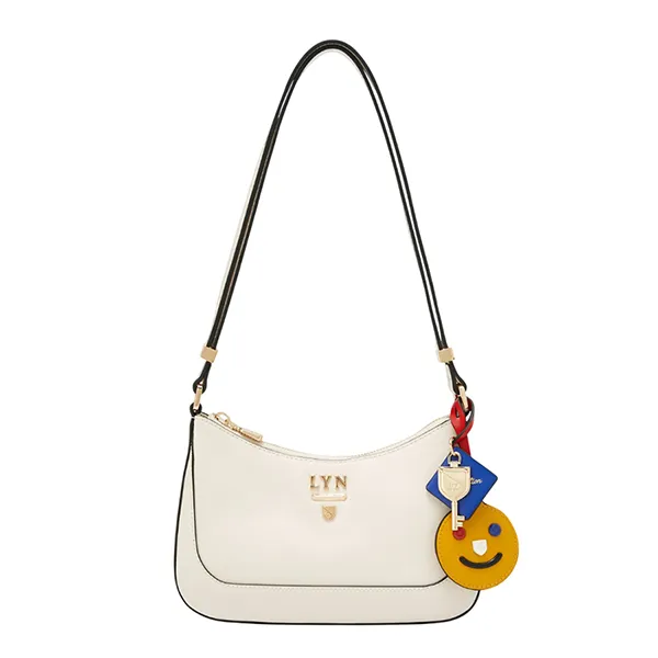 Túi Đeo Vai Nữ Lyn Re-Edit Bauhaus S Shoulder Bag Ivory L25FBWA061 Màu Trắng