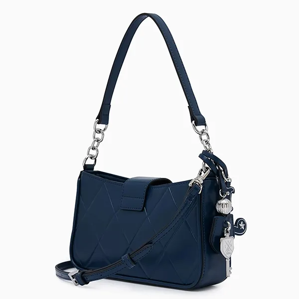 Túi Đeo Vai Nữ Lyn Re-Edit Wonder Ray S Shoulder Bag L25FBWA049 Màu Xanh Navy