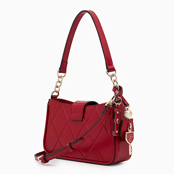 Túi Đeo Vai Nữ Lyn Re-Edit Wonder Ray S Shoulder Bag Red L25FBWA049 Màu Đỏ