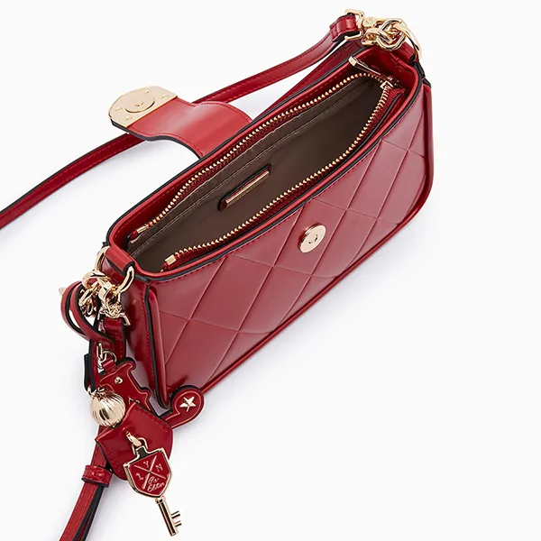 Túi Đeo Vai Nữ Lyn Re-Edit Wonder Ray S Shoulder Bag Red L25FBWA049 Màu Đỏ