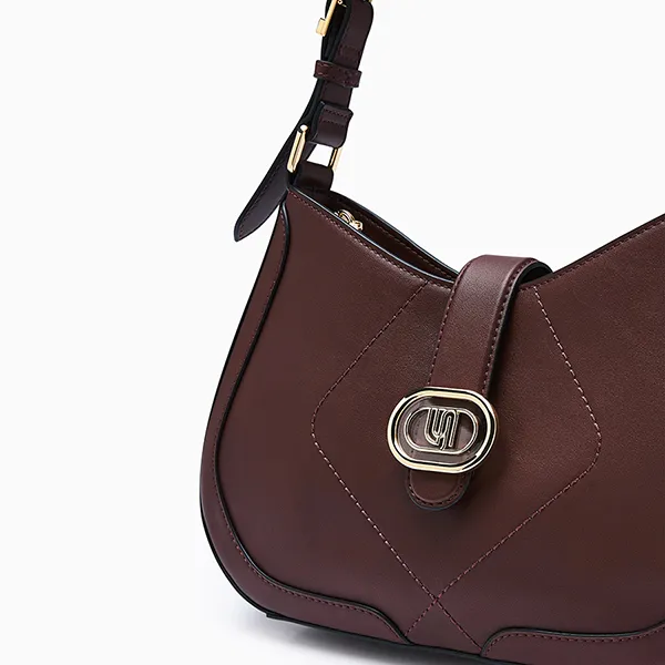 Túi Đeo Vai Nữ Lyn Tart Infinite M Shoulder Bag Dark Brown L25FBWB049 Màu Nâu